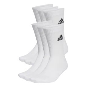 6 Pack Cushioned Crew Socks