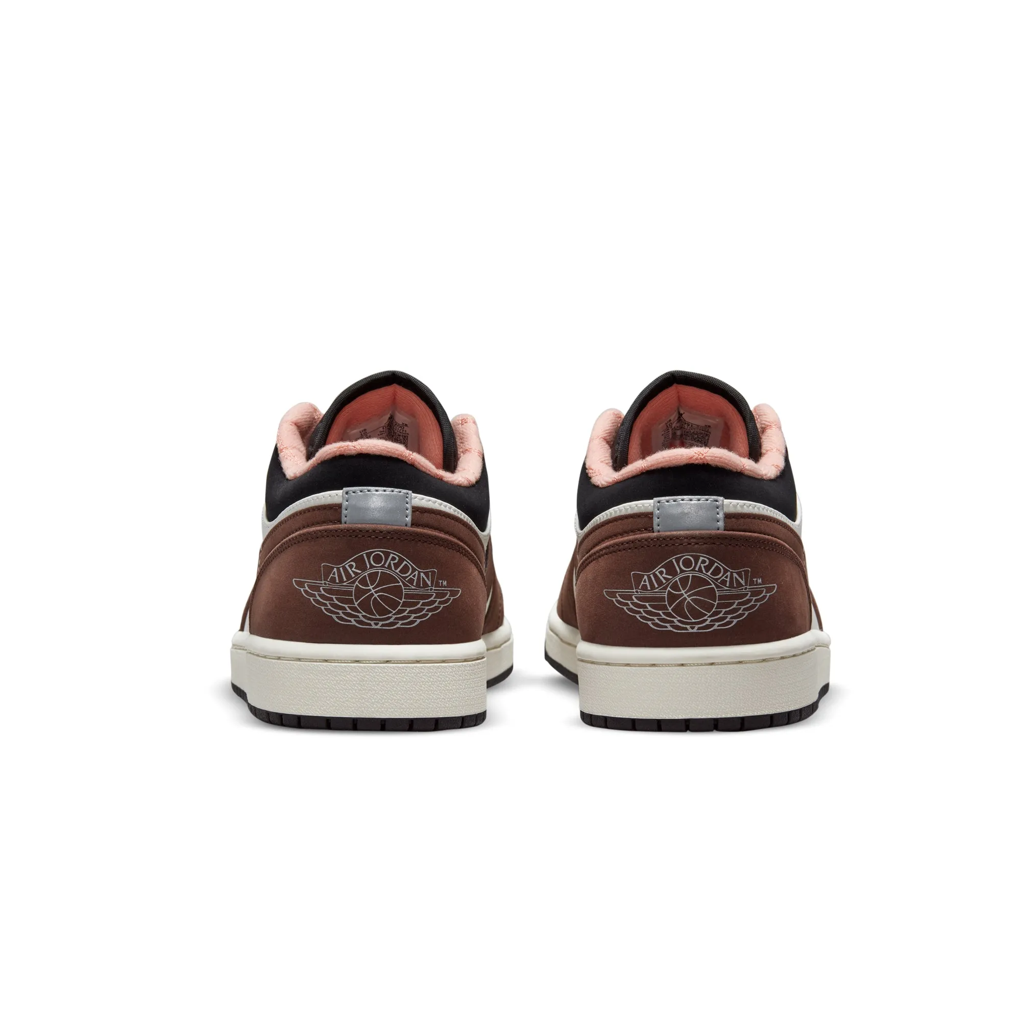 Air Jordan 1 Mens Low SE Shoe 'LT Chocolate/Crimson Bliss'