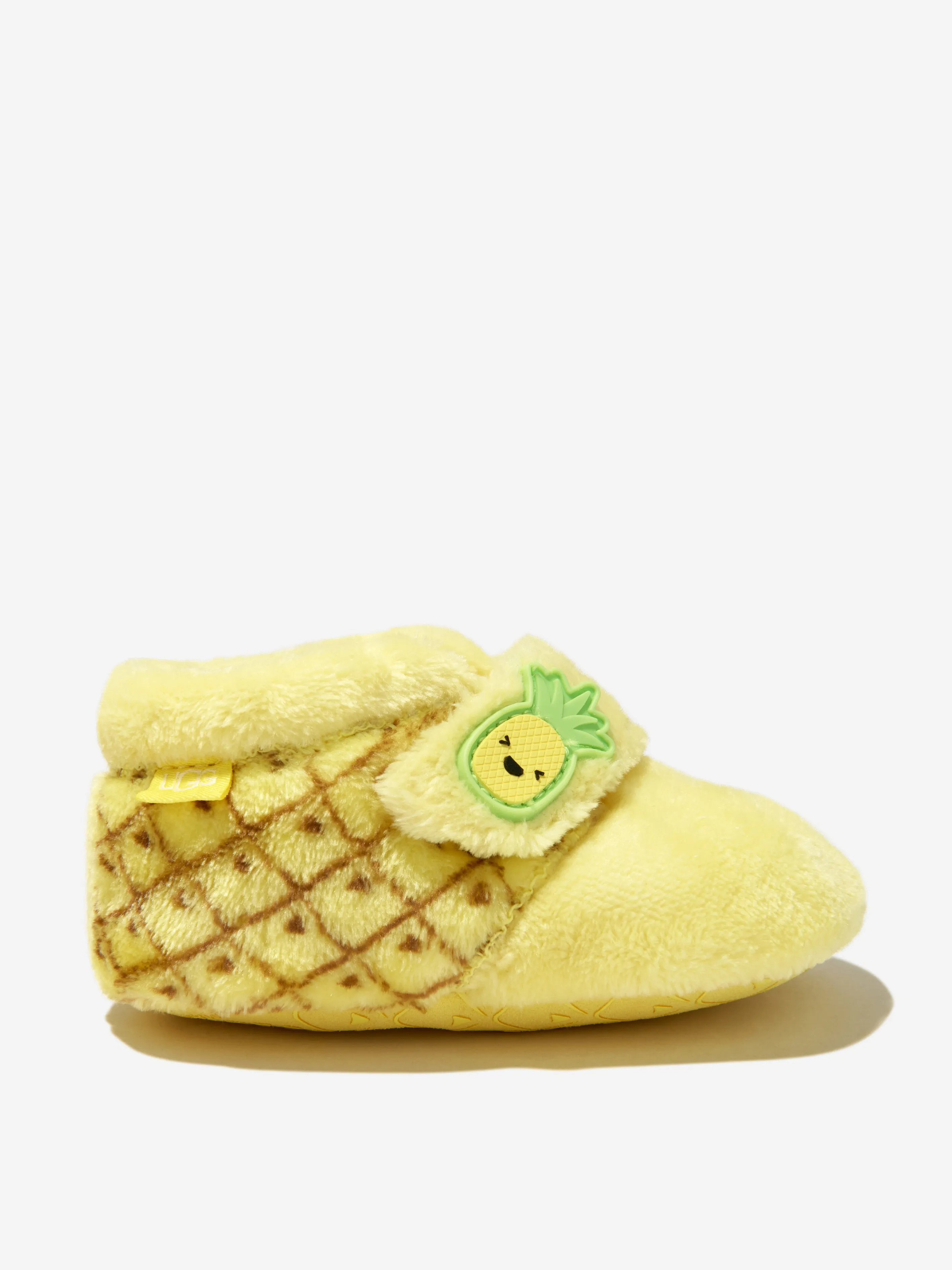 Baby Bixbee Pineapple Booties in Yellow