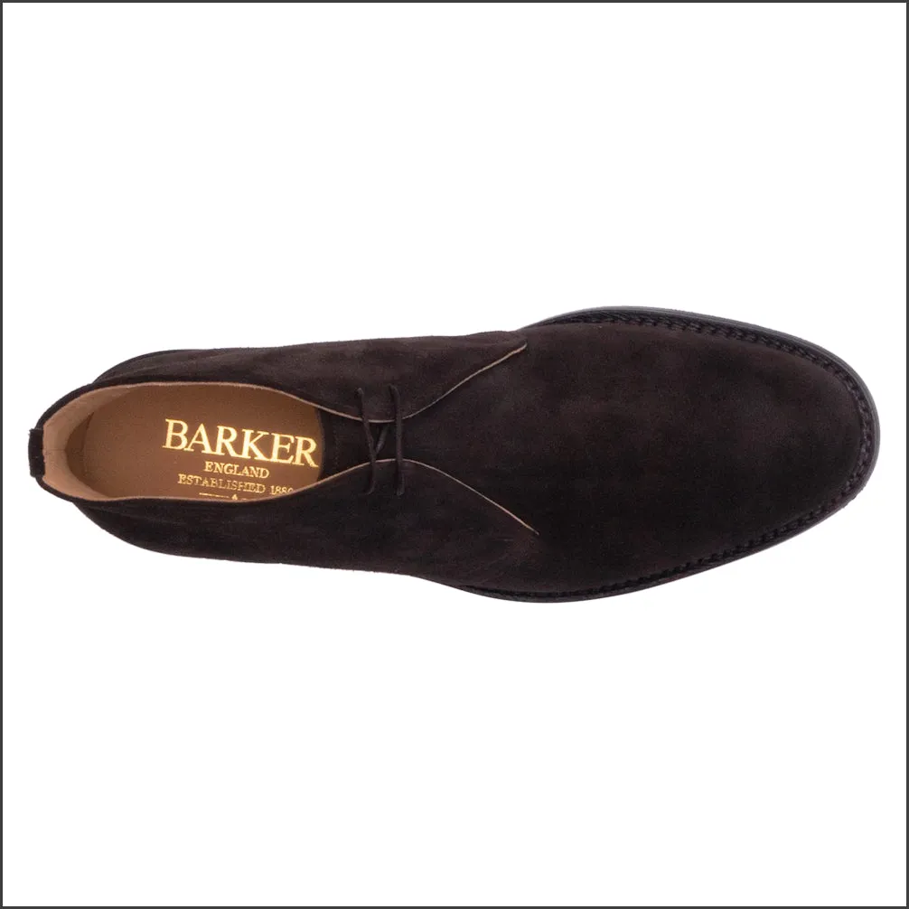 Barker Sandwell - Dark Brown Suede Chukka Boot*