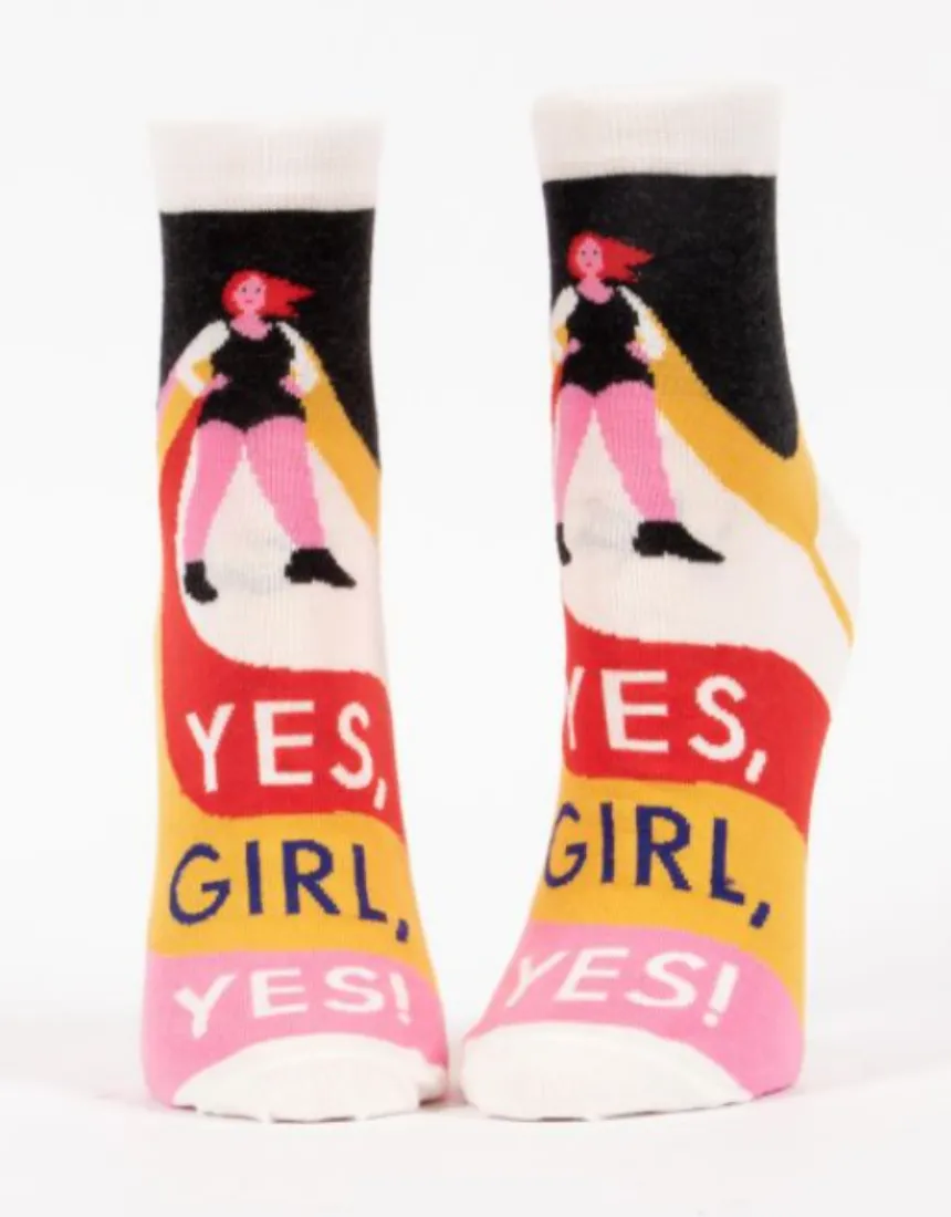 Blue Q - Yes Girl Women's Socks