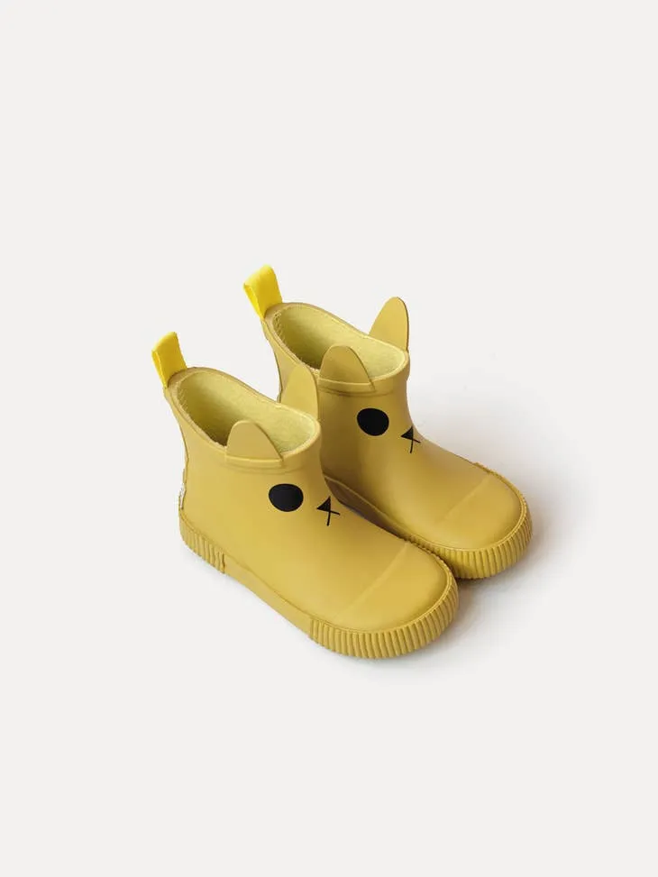 Boxbo Girl's Kerran Rain Boot, Mustard