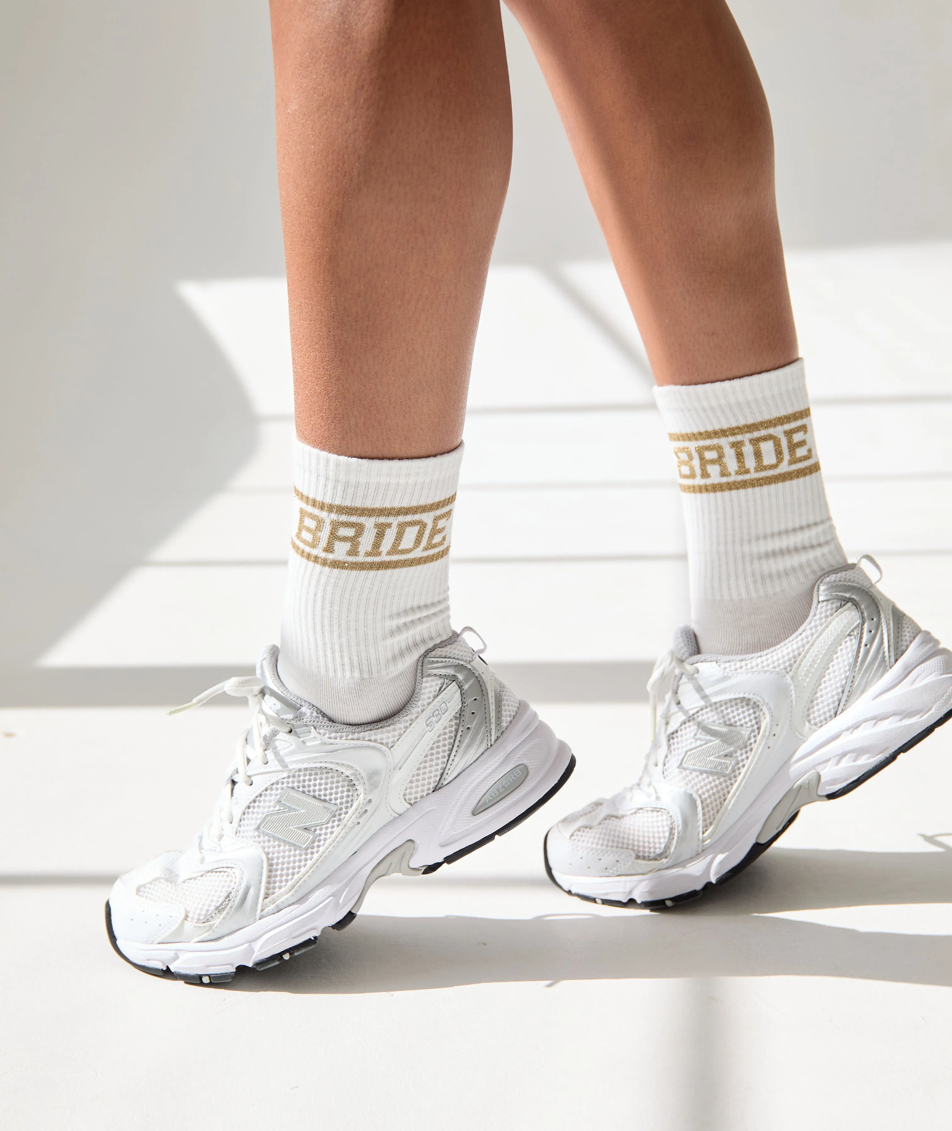 Bride Socks - Gold