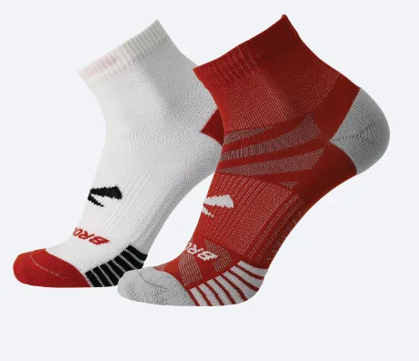 Brooks Ghost Lite Quarter Sock 2-Pack