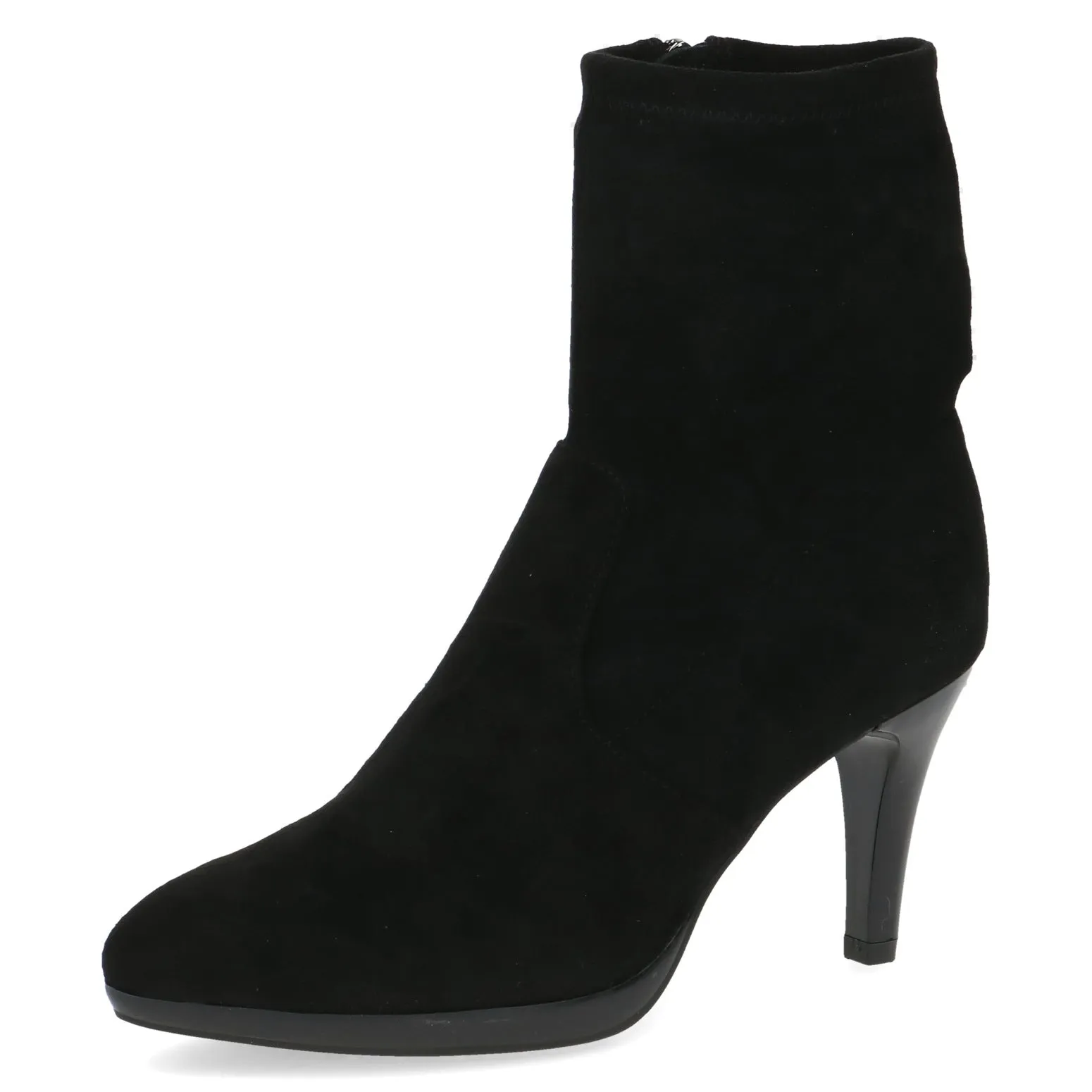 Caprice Dress Boots Black Suede G Fit 25338-41 044 sale