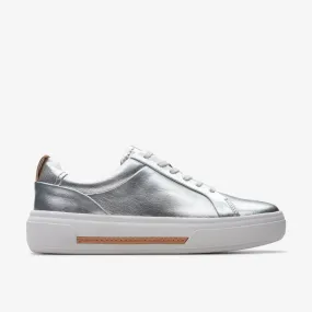 Clarks Hollyhock Walk Metallic Trainer