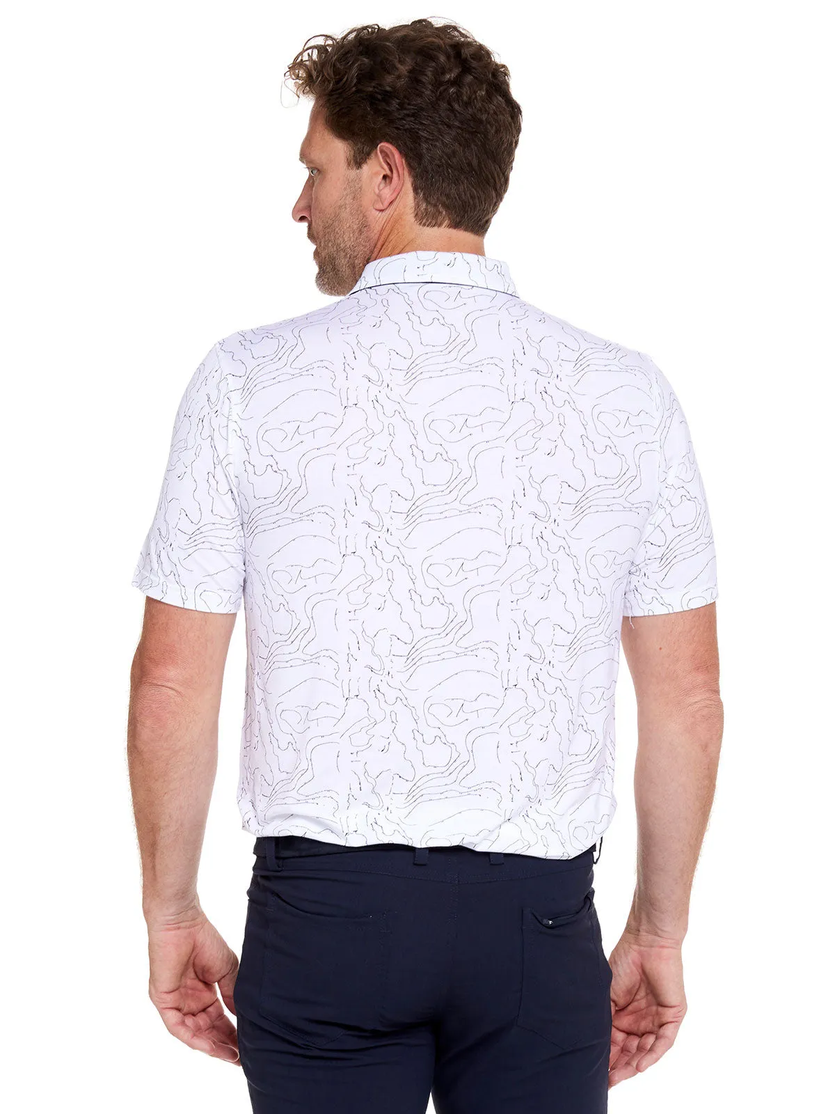 Cloud Polo - Topography Print