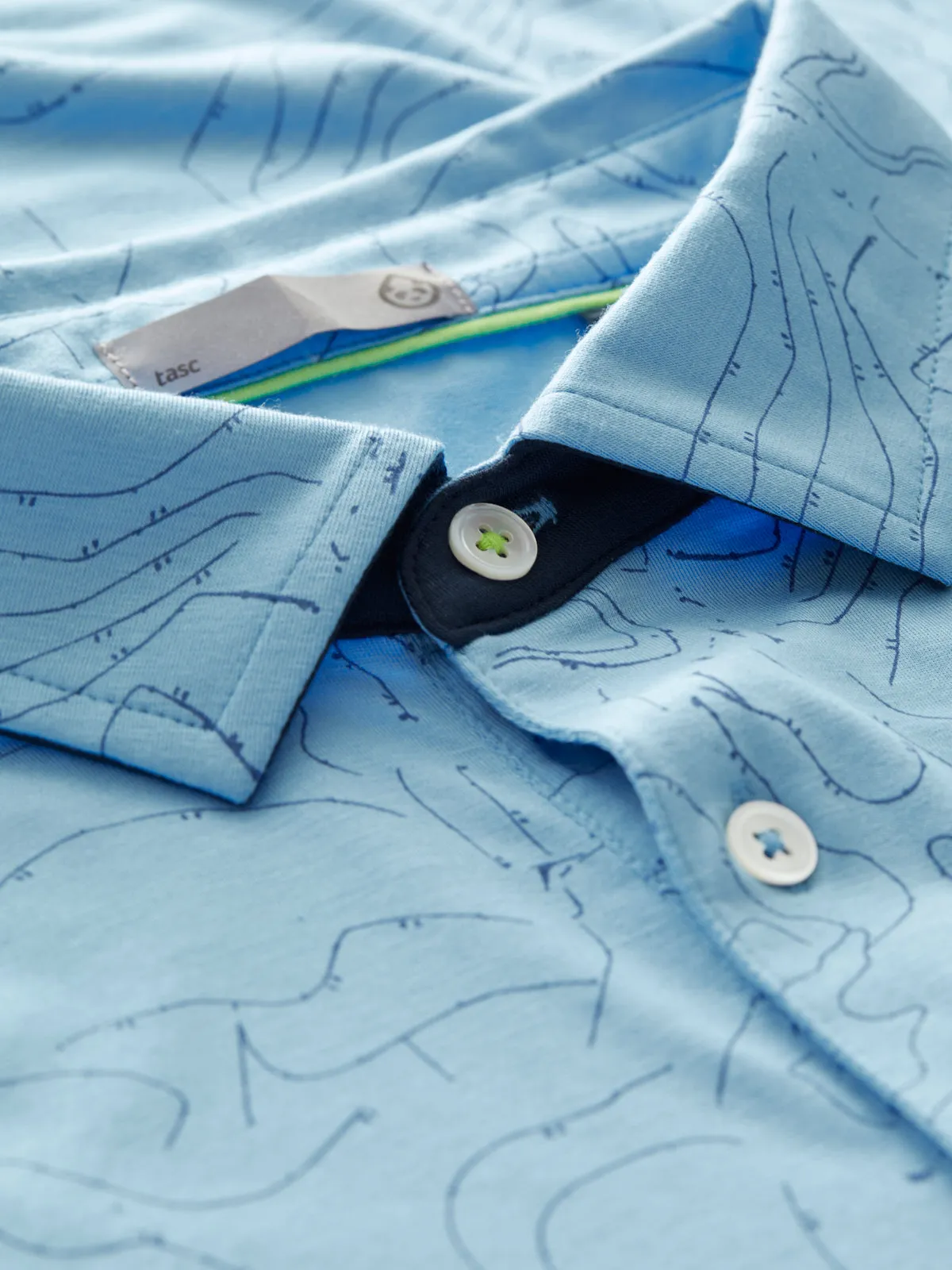 Cloud Polo - Topography Print