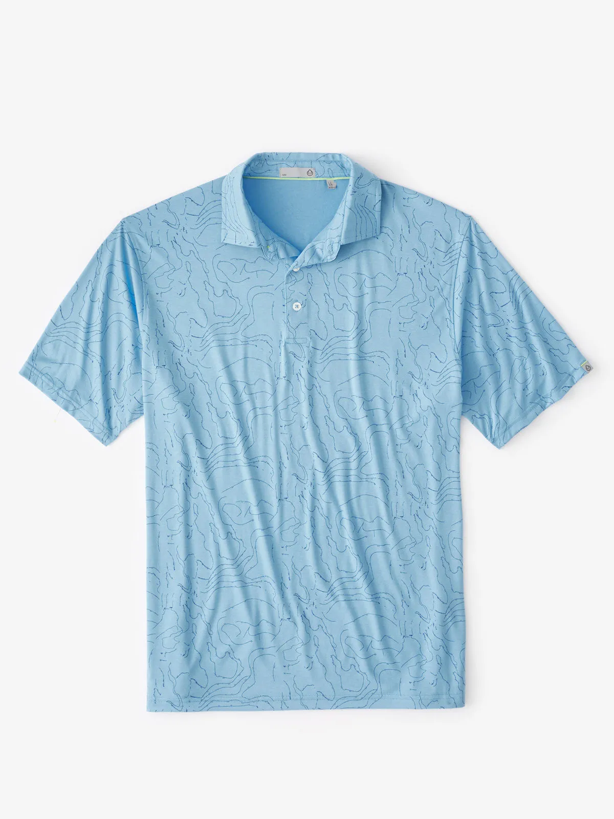 Cloud Polo - Topography Print