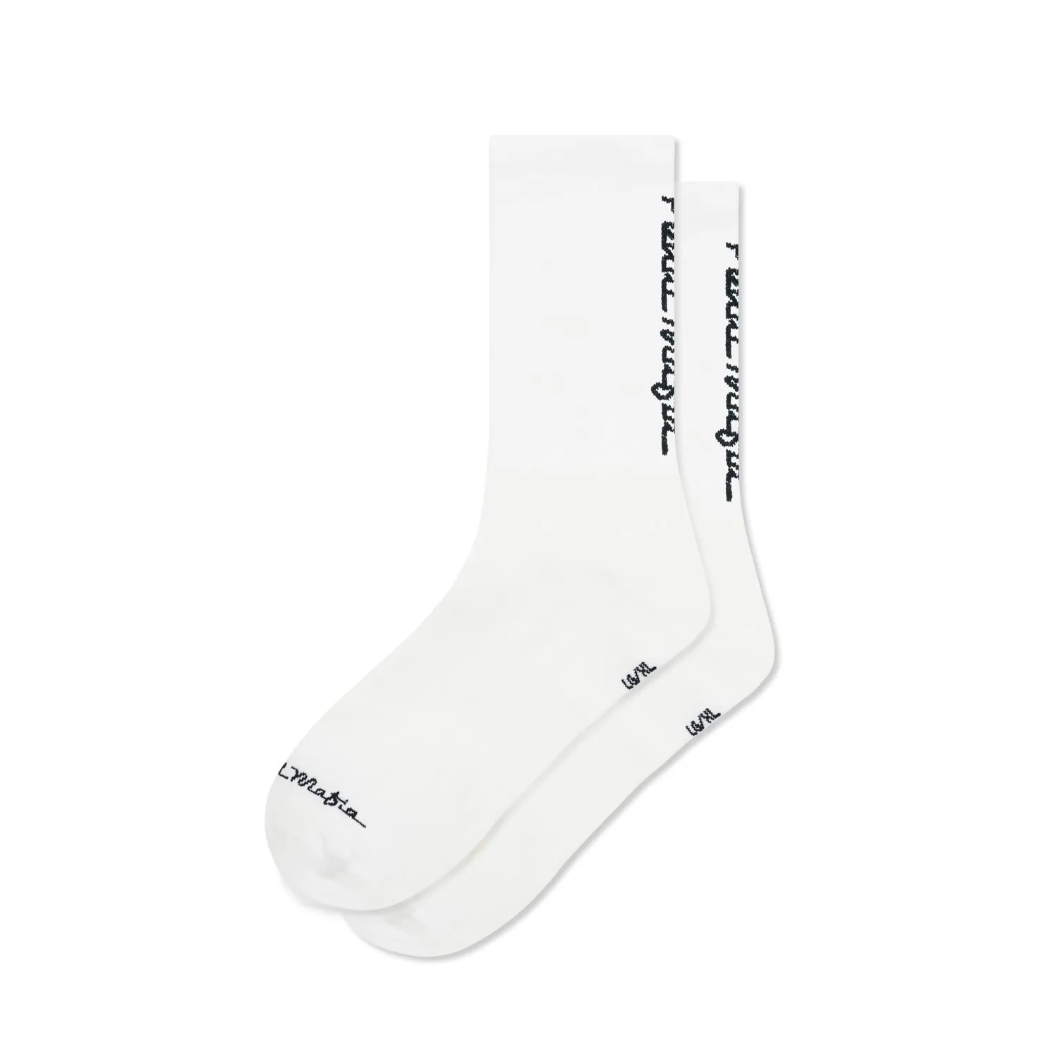 Core Sock - White Black 2.0