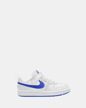 Court Borough Low Recraft Pre-School White/Hyper Royal