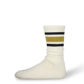 Decka 80s Skater Socks Yellow