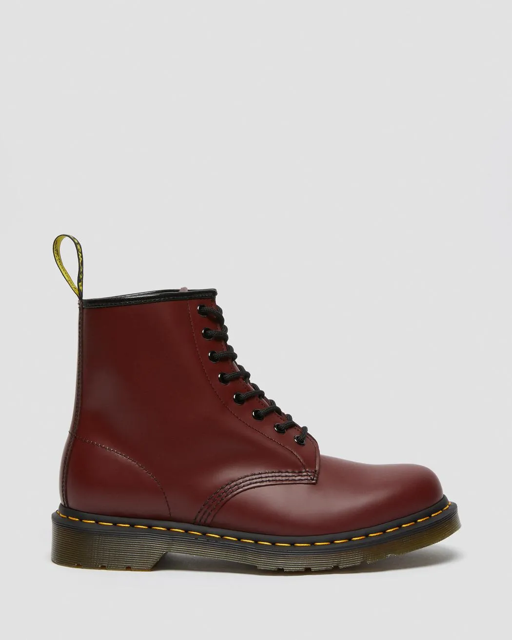 Dr. Martens UNISEX 1460 SMOOTH LEATHER LACE UP BOOTS  (Cherry Red)