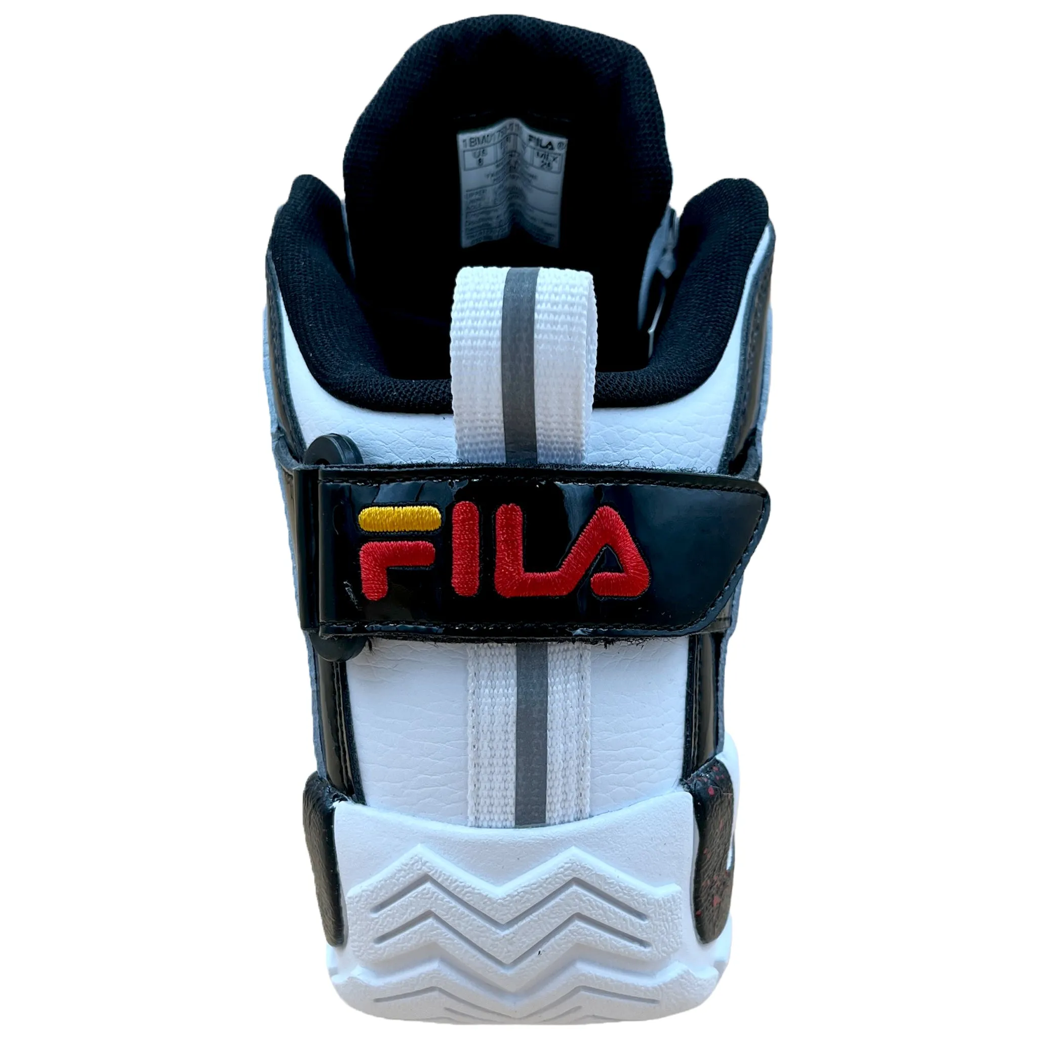 Fila Men's 1BM01753 Grant Hill 2  Grid White/Black Basketball Shoes