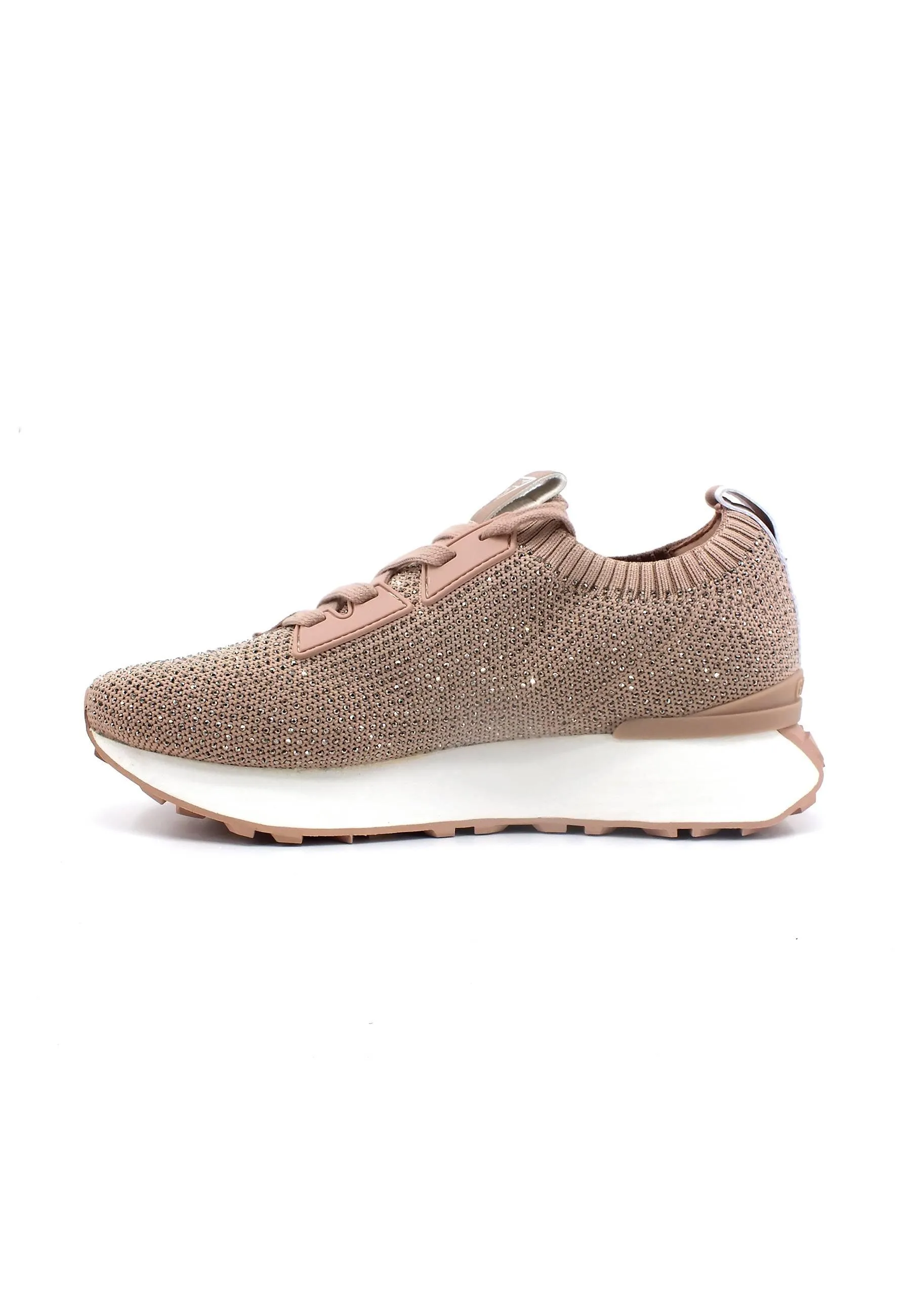 GUESS Elastic Sneaker Donna Nude FL7LAUFAM12