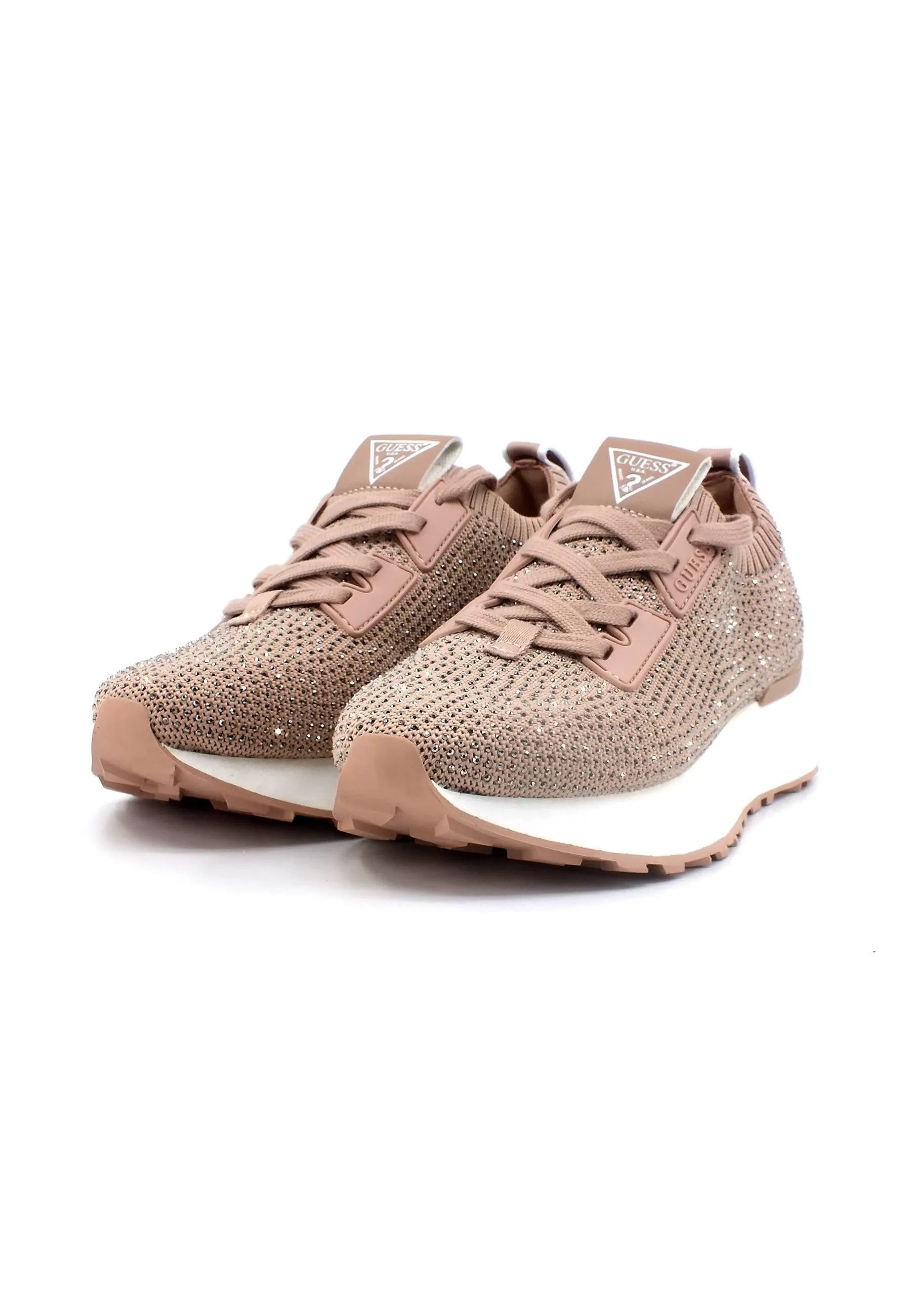 GUESS Elastic Sneaker Donna Nude FL7LAUFAM12