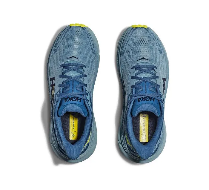 HOKA Men's Challenger ATR 7 Wide Stone Blue/Evening Primrose