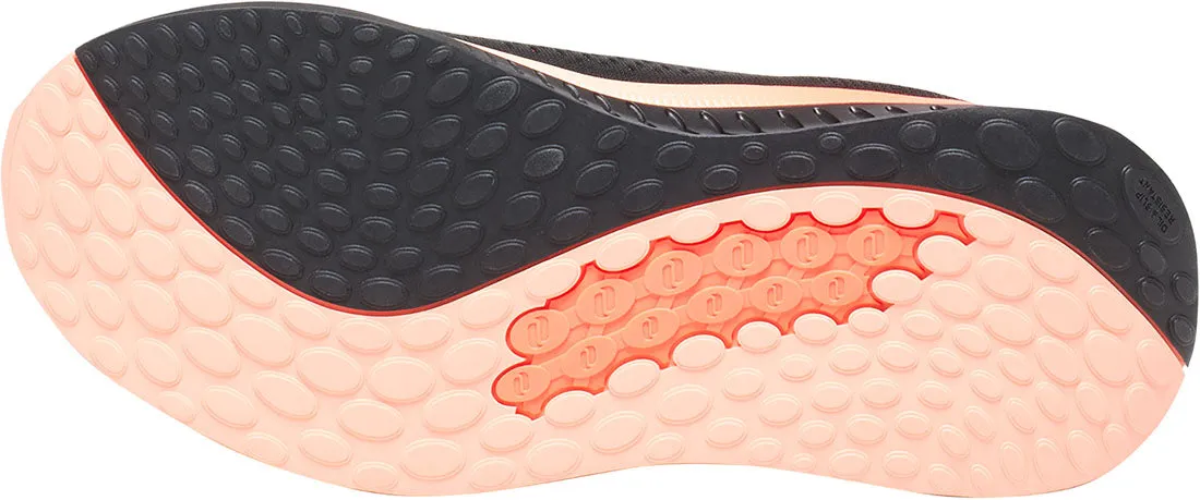 Infinity Footwear Women's Infinite in Black/Neon Coral