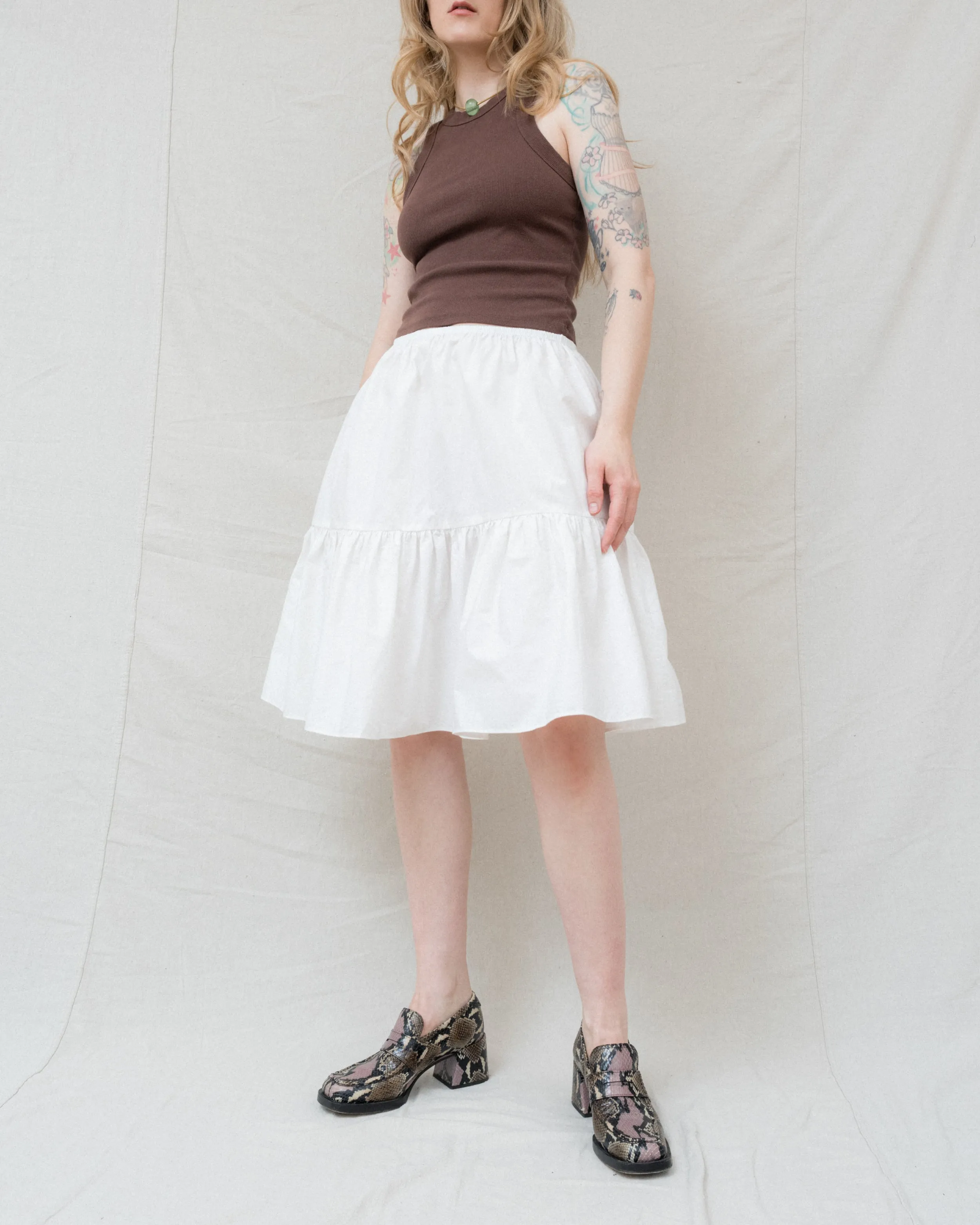 Matilda Skirt in Alabaster