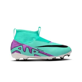 Nike Mercurial Superfly 9 Academy FG/MG Jnr Football Boots (Hyper Turquoise/Black/Fuschia Dream)