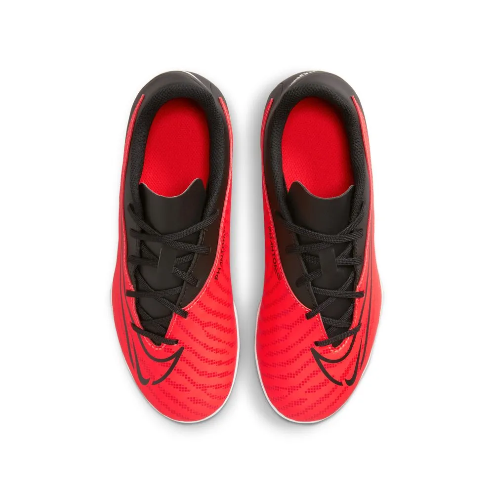 Nike Phantom GX Club FG Jnr Football Boots (Bright Crimson/Black/White)