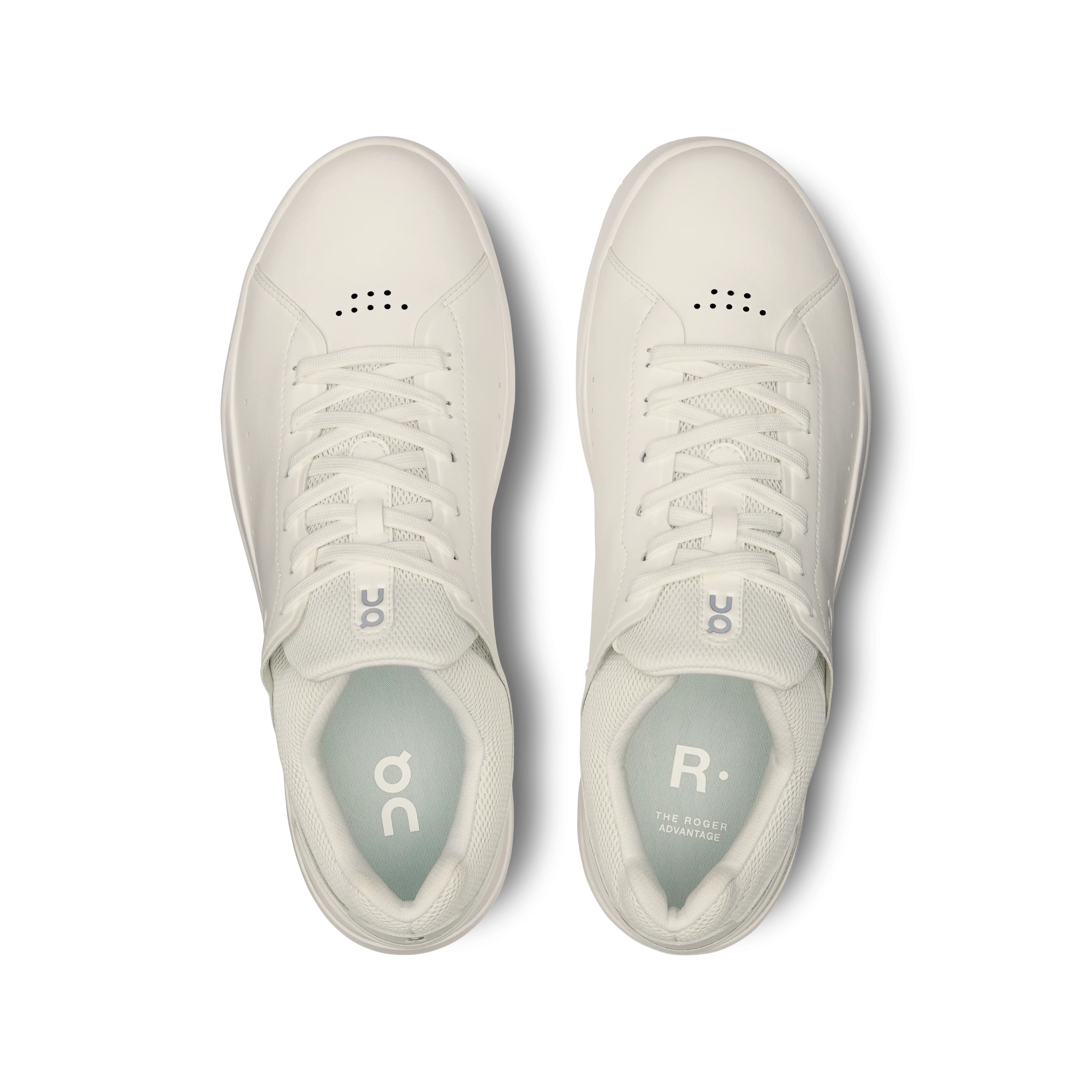 On Running Men's The Roger Advantage Shoes - White / Undyed