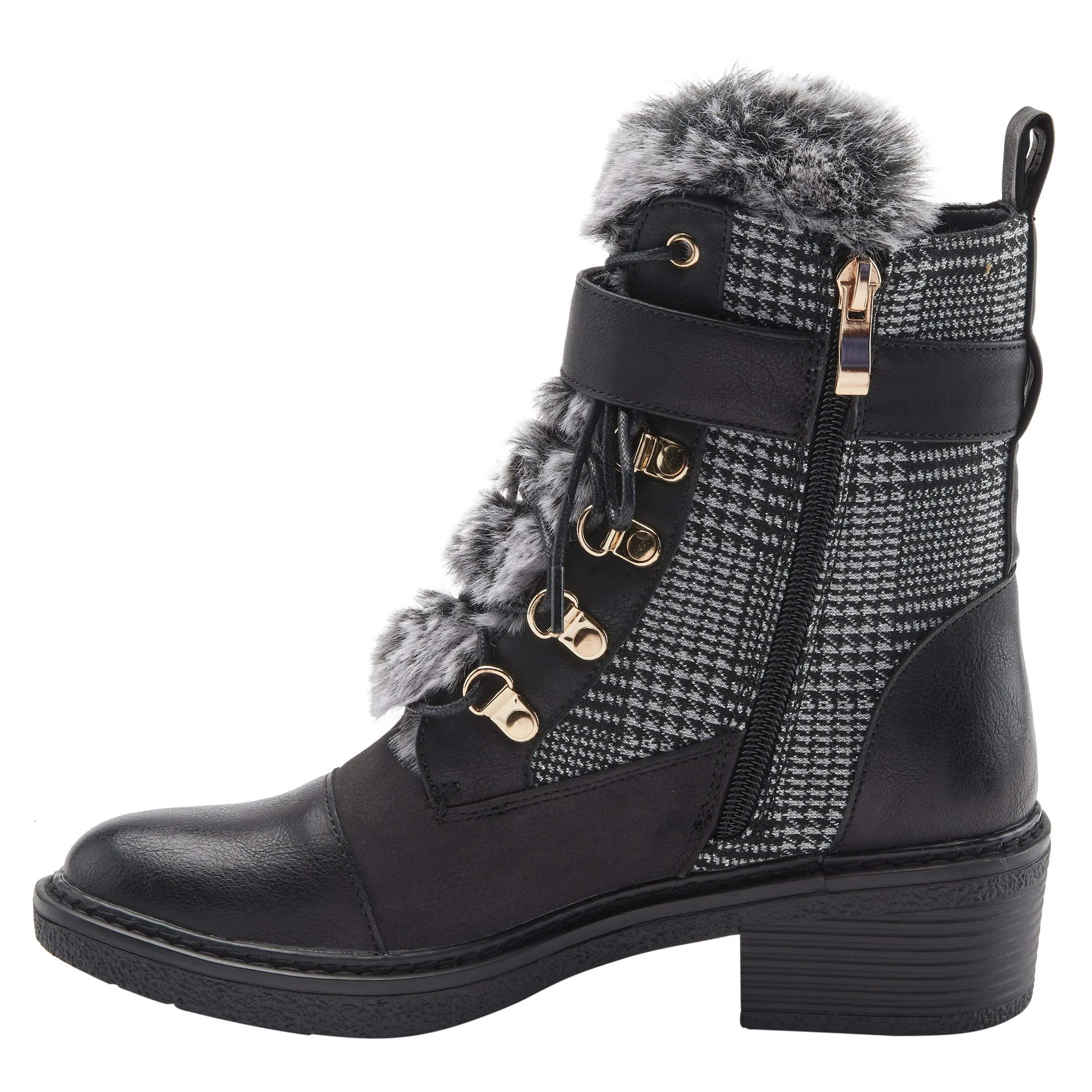 PATRIZIA HILVIA-PLAID BOOTIES