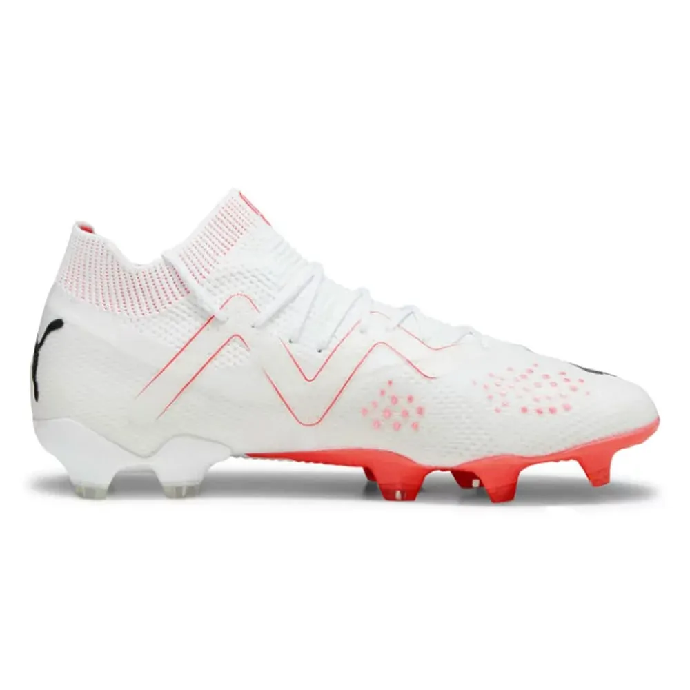 Puma Future Ultimate FG/AG Football Boots (White/Black/Fire Orchid)