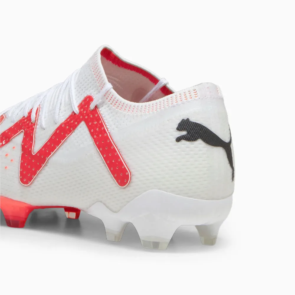 Puma Future Ultimate FG/AG Football Boots (White/Black/Fire Orchid)