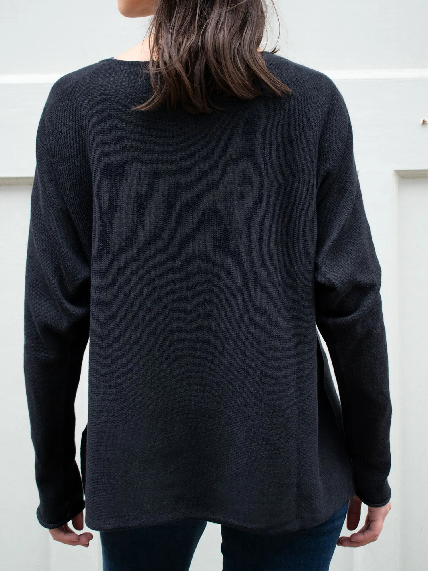 Recycled Light Knit Boatneck