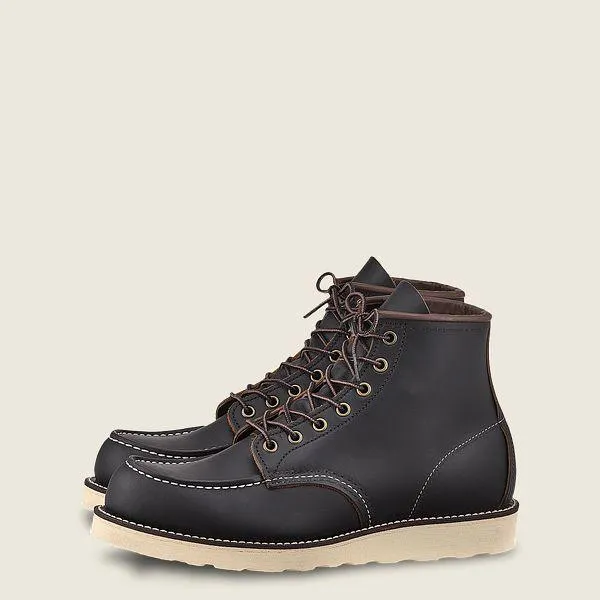 Red Wing Heritage 6 Inch Classic Moc #8849 // Black Prairie Leather