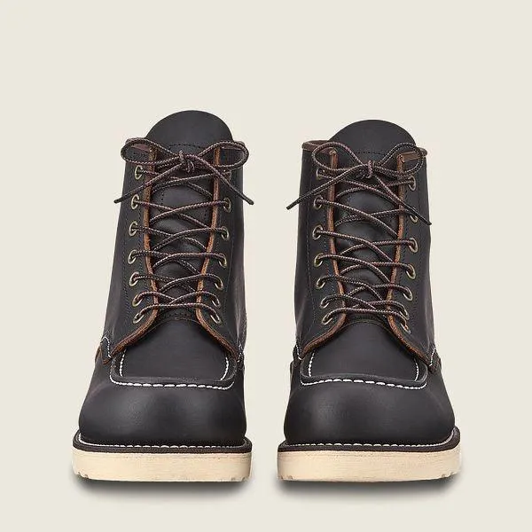 Red Wing Heritage 6 Inch Classic Moc #8849 // Black Prairie Leather