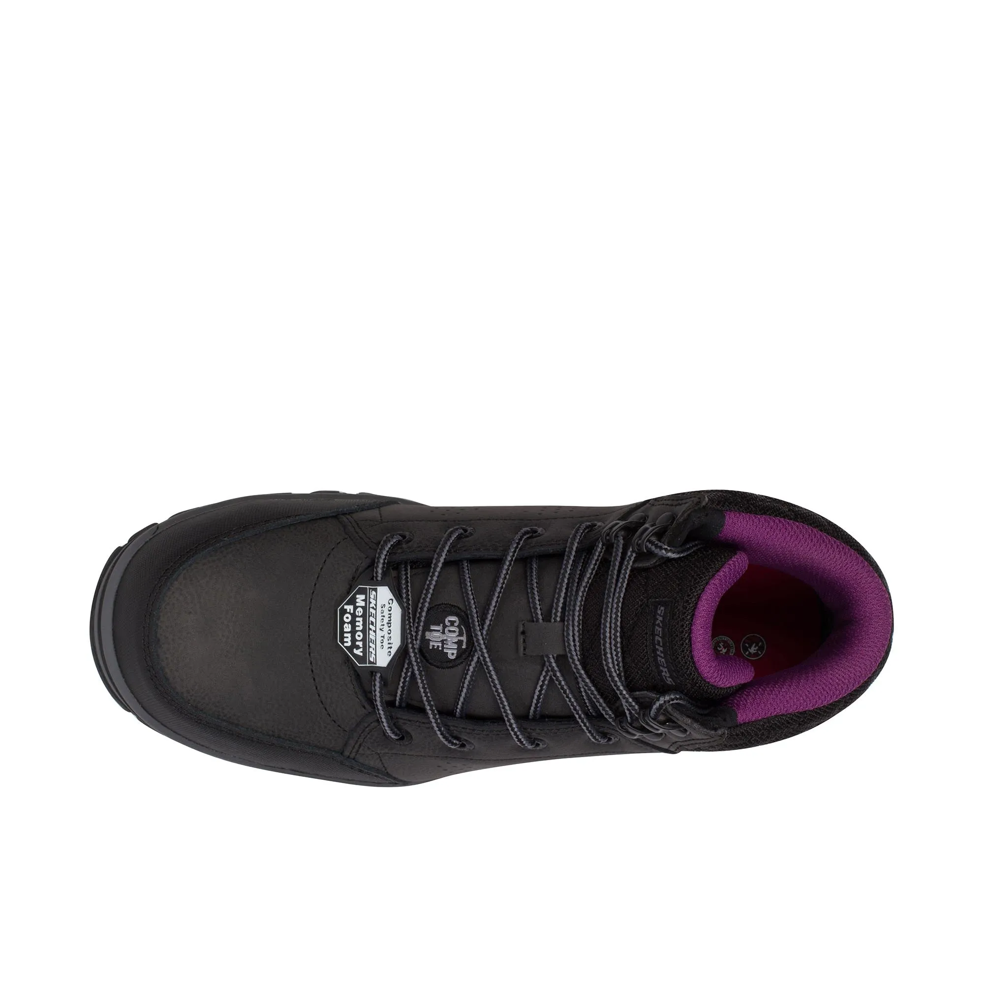 Skechers Womens McColl Composite Toe Black