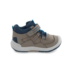 SRT Rover Kid's Leather Boot - Taupe/Blue