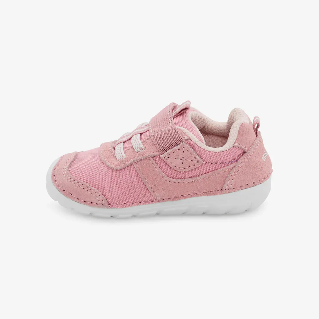 Stride Rite Pink Zips Runner Baby/Toddler Sneaker