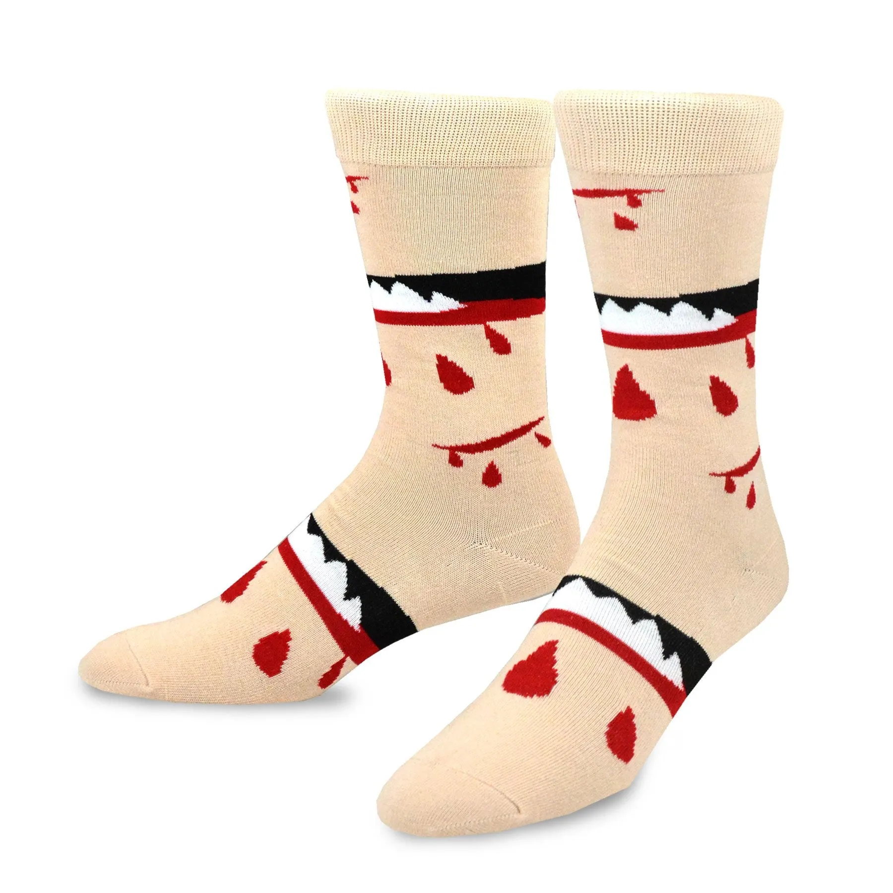 TeeHee Socks Men's Halloween Cotton Crew Assorted 3-Pack (50615)