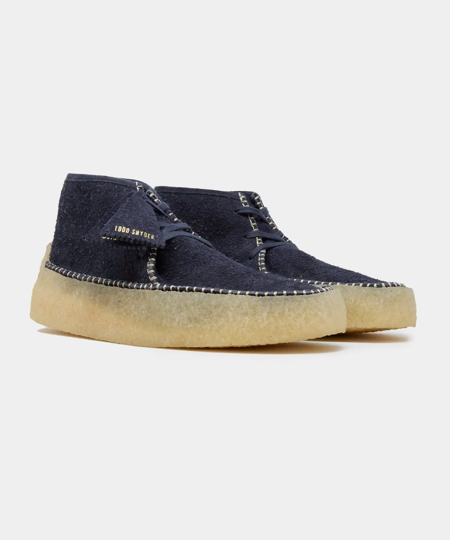 Todd Snyder X Clarks Originals Caravan Boot in Navy