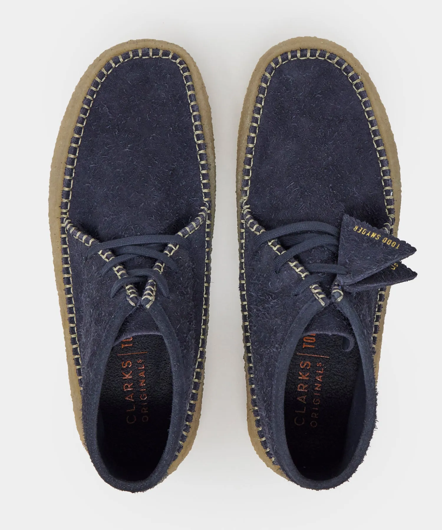 Todd Snyder X Clarks Originals Caravan Boot in Navy