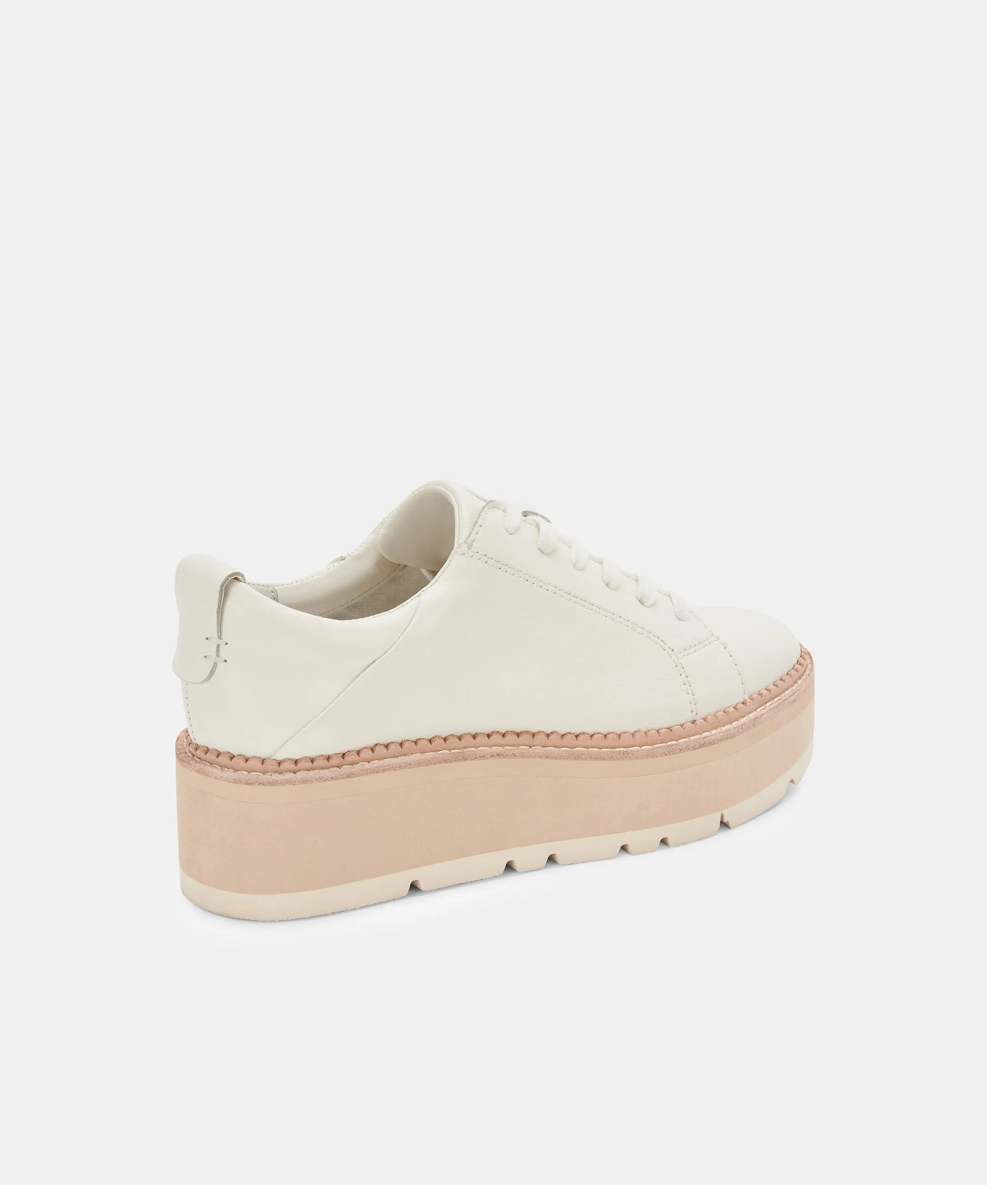 TOYAH SNEAKERS WHITE LEATHER