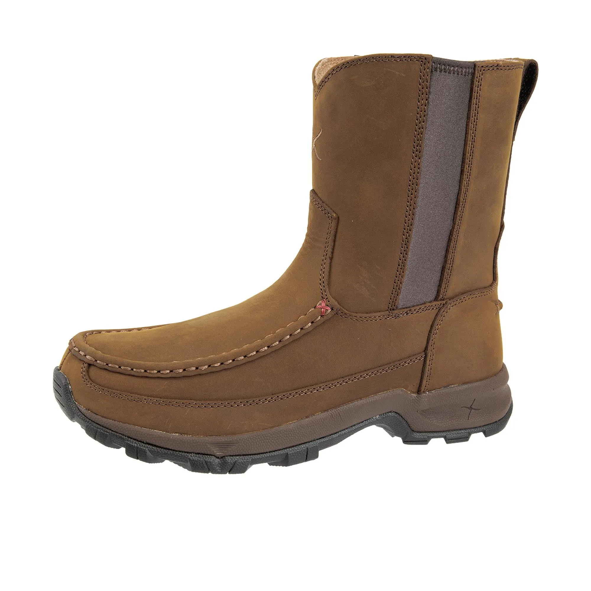 Twisted X 8 Inch Pull On Hiker Boot Charcoal and Tan