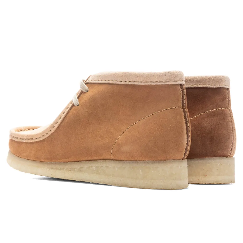 Wallabee Women's Boot Combi - Tan