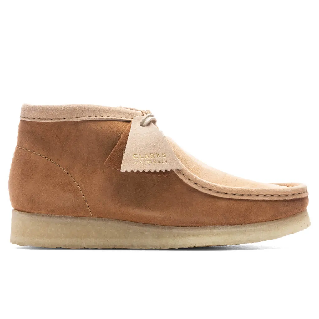 Wallabee Women's Boot Combi - Tan