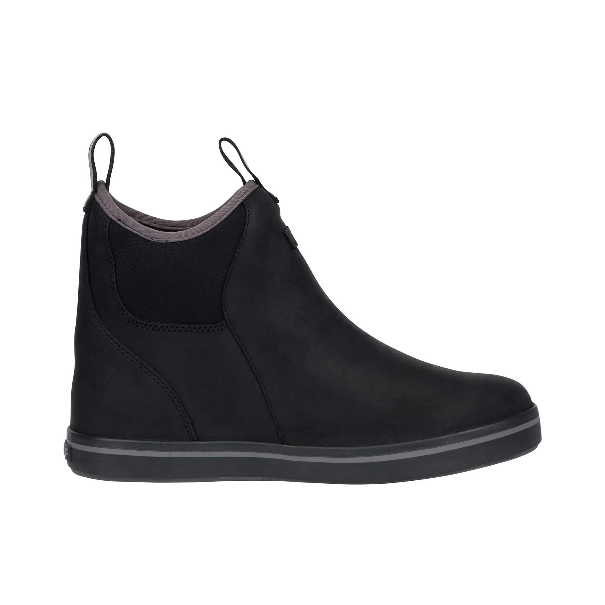 Xtratuf Ankle Deck Boot Leather Black