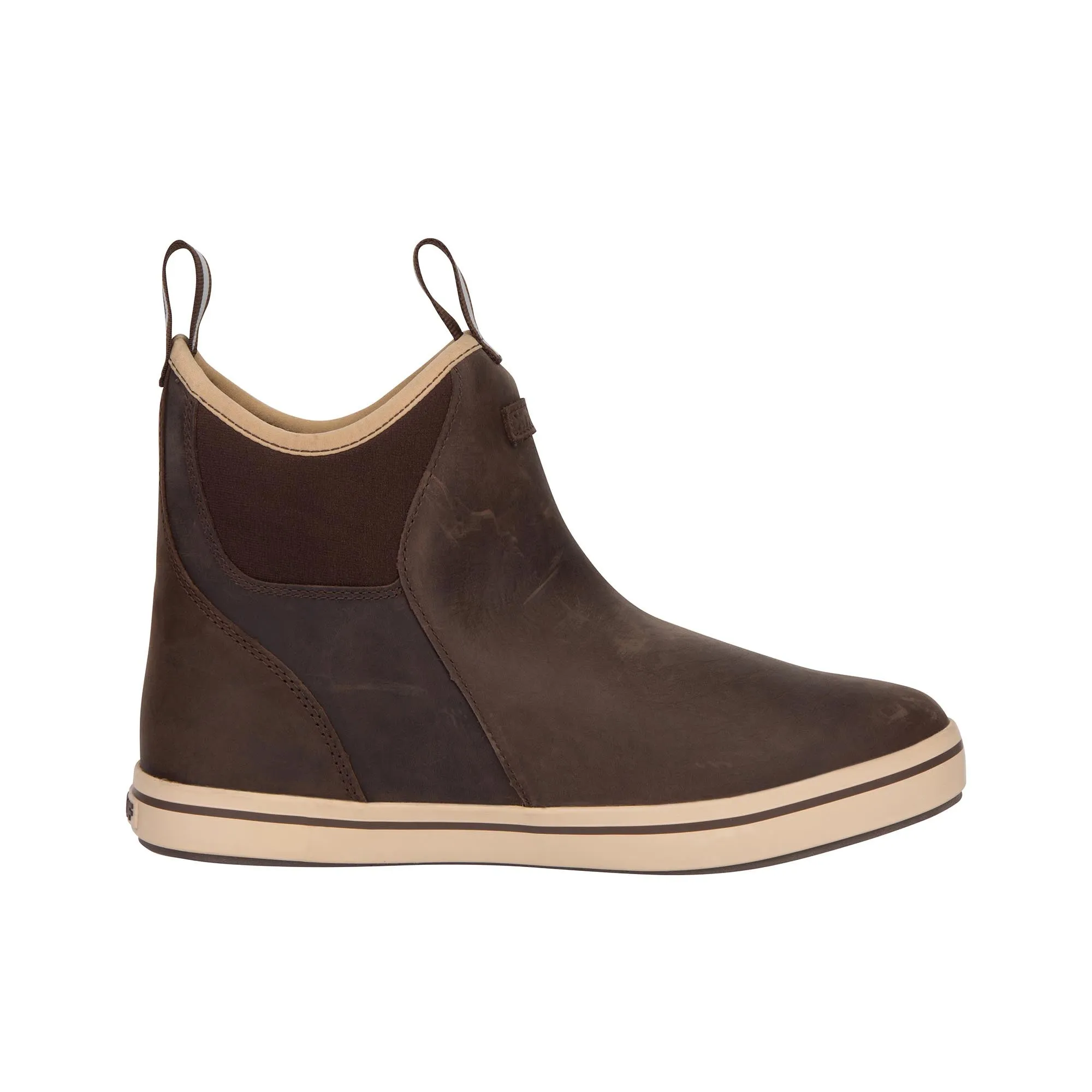 Xtratuf Ankle Deck Boot Leather Brown