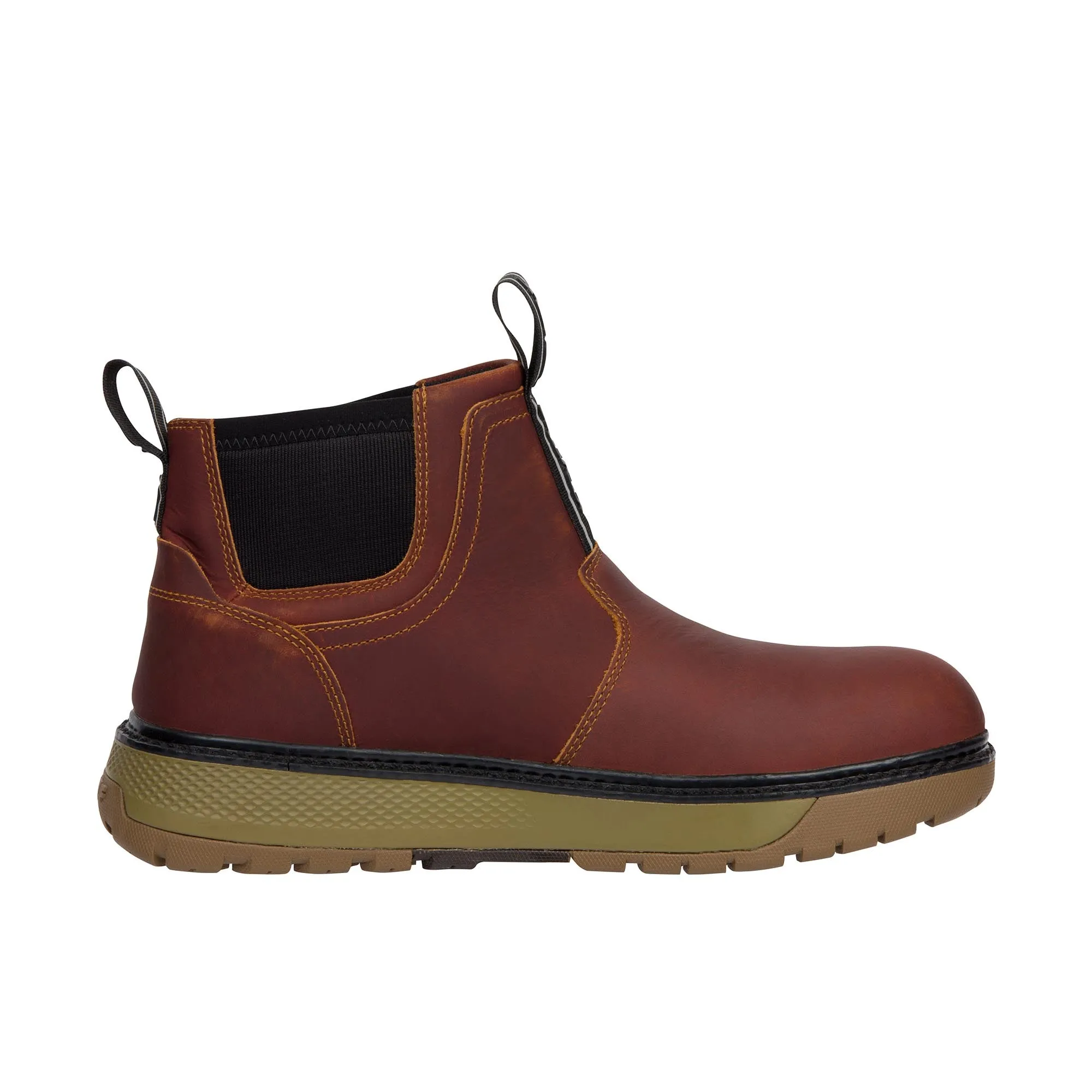 Xtratuf Bristol Bay Leather Chelsea Boot Brown Gum