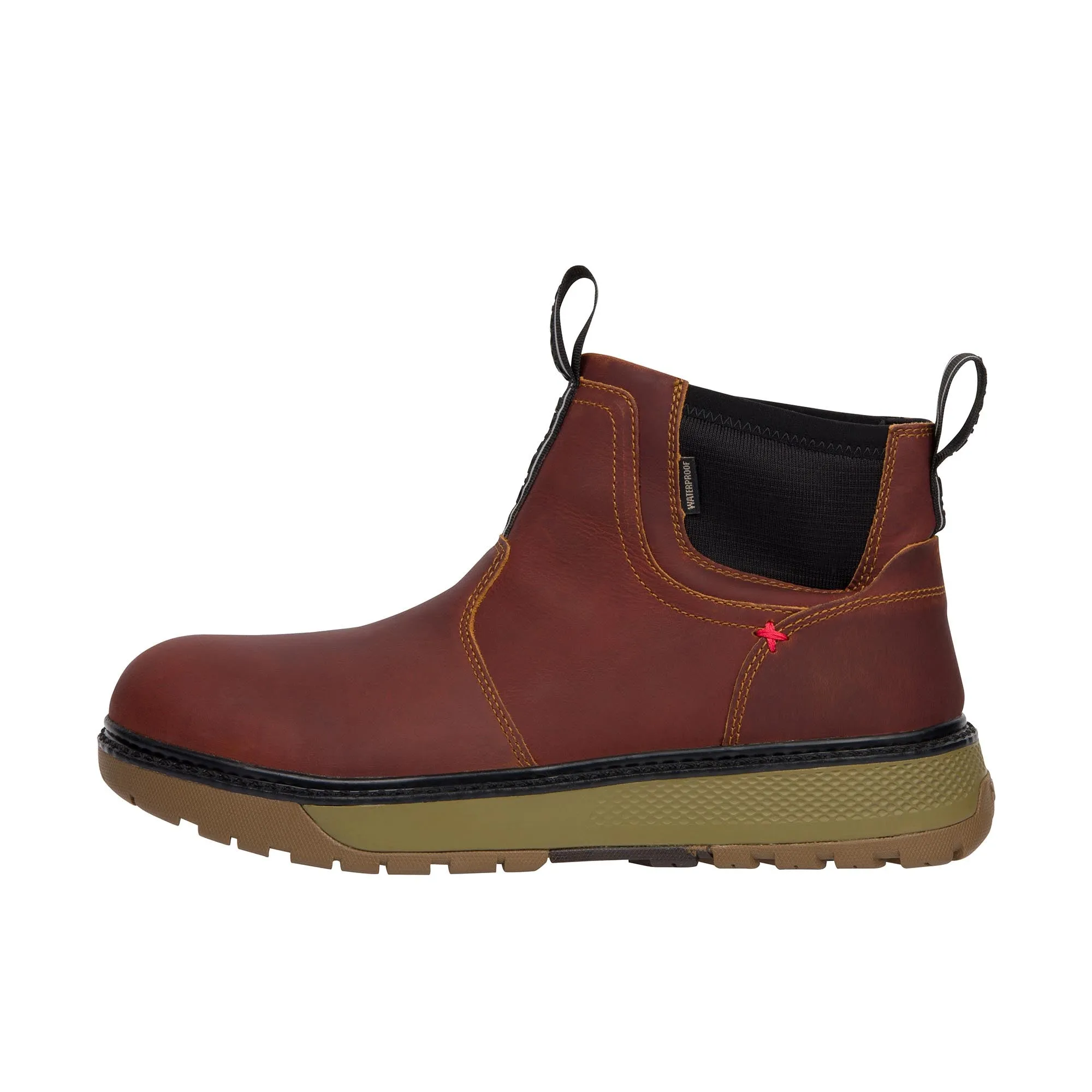 Xtratuf Bristol Bay Leather Chelsea Boot Brown Gum