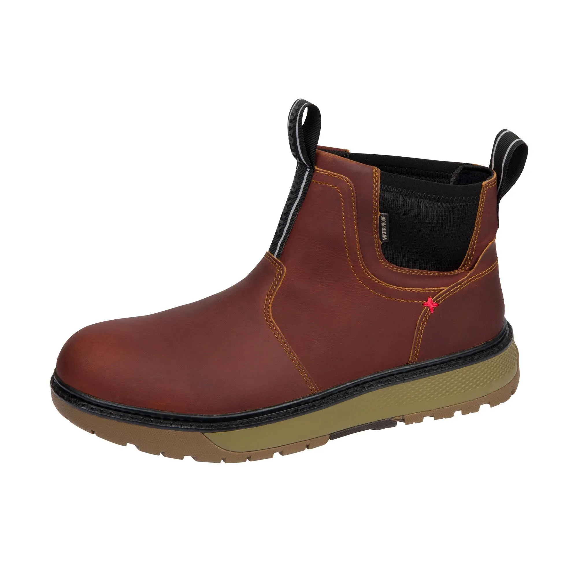 Xtratuf Bristol Bay Leather Chelsea Boot Brown Gum