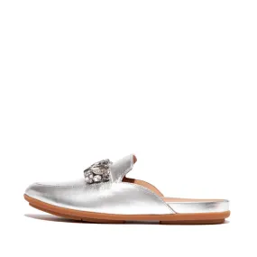 รองเท้าแตะแบบสวม ผู้หญิง รุ่น GRACIE JEWEL-DELUXE METALLIC-LEATHER MULES